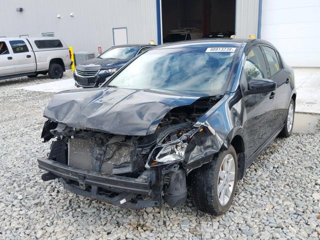 3N1AB6AP2AL673652 - 2010 NISSAN SENTRA 2.0 BLACK photo 2