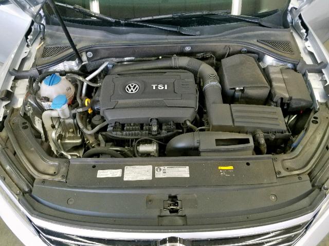 1VWGT7A35HC080359 - 2017 VOLKSWAGEN PASSAT SE SILVER photo 7