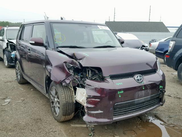 JTLZE4FE4FJ078615 - 2015 TOYOTA SCION XB MAROON photo 1