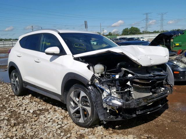 KM8J33A20HU316530 - 2017 HYUNDAI TUCSON LIM WHITE photo 1