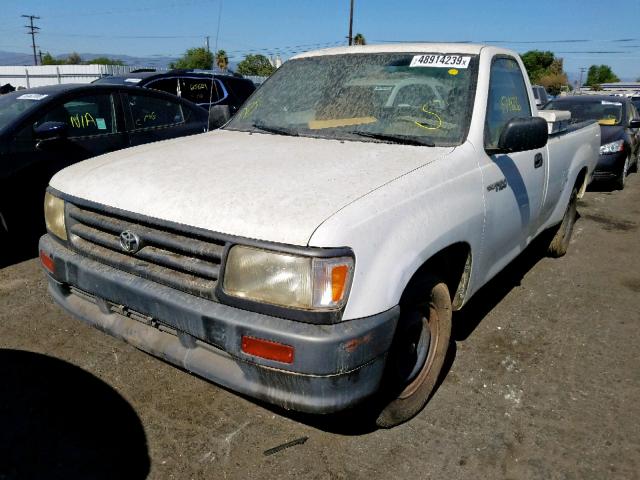 JT4JM11D9V0017726 - 1997 TOYOTA T100 WHITE photo 2