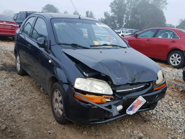 KL1TD52675B495574 - 2005 CHEVROLET AVEO BASE Qara foto 1