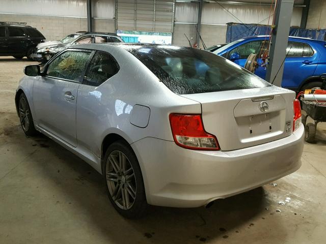 JTKJF5C79B3017530 - 2011 TOYOTA SCION TC 银色 照片 3