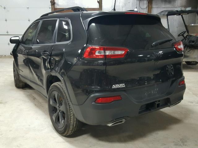 1C4PJMDS8GW366052 - 2016 JEEP CHEROKEE L BLACK photo 3