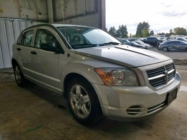 1B3HB48B38D779524 - 2008 DODGE CALIBER SX SILVER photo 1