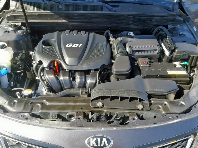 5XXGM4A70FG462152 - 2015 KIA OPTIMA LX GRAY photo 7