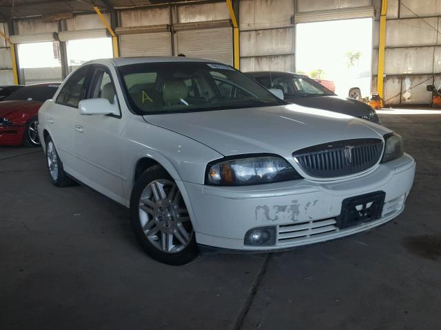 1LNHM87A25Y614573 - 2005 LINCOLN LS WHITE photo 1