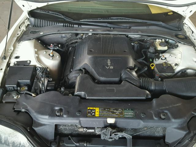1LNHM87A25Y614573 - 2005 LINCOLN LS WHITE photo 7