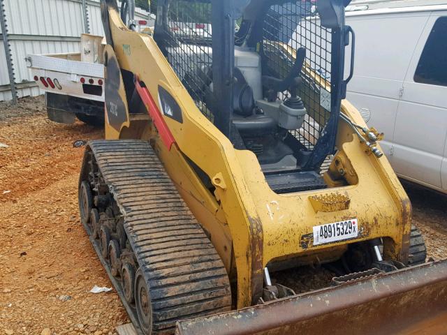 CAT0287CEMAS01593 - 2008 CATERPILLAR 287C  YELLOW photo 1