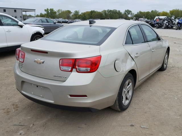 1G11B5SL6FF148736 - 2015 CHEVROLET MALIBU LS 金色 照片 4