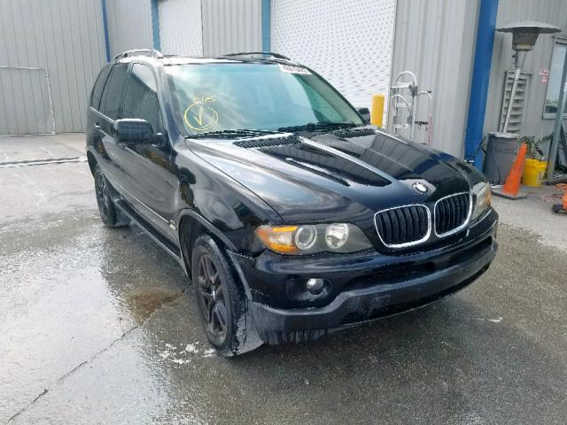 5UXFA13595LU49475 - 2005 BMW X5 3.0I BLACK photo 1