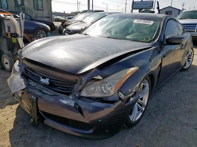 JNKCV64E98M117585 - 2008 INFINITI G37 BASE GRAY photo 2