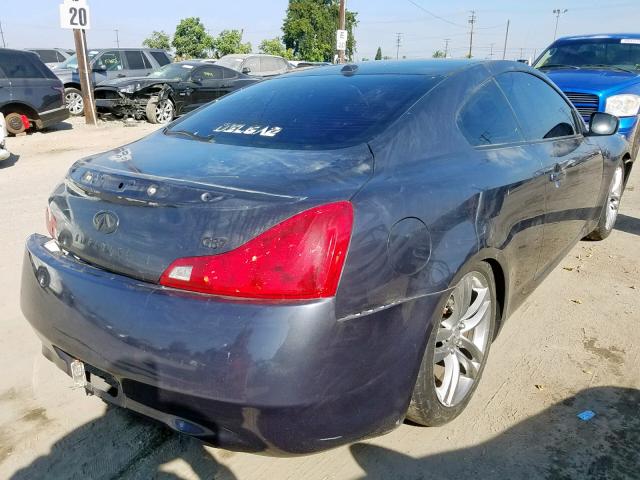 JNKCV64E98M117585 - 2008 INFINITI G37 BASE GRAY photo 4