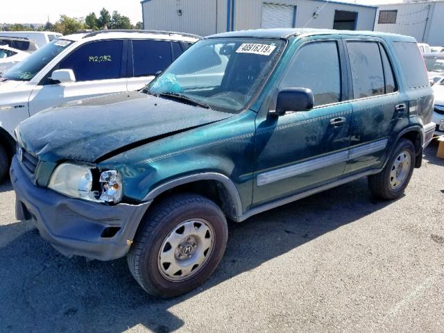 JHLRD1748XC030000 - 1999 HONDA CR-V LX GREEN photo 2