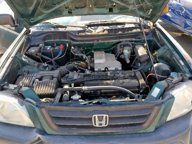 JHLRD1748XC030000 - 1999 HONDA CR-V LX GREEN photo 7