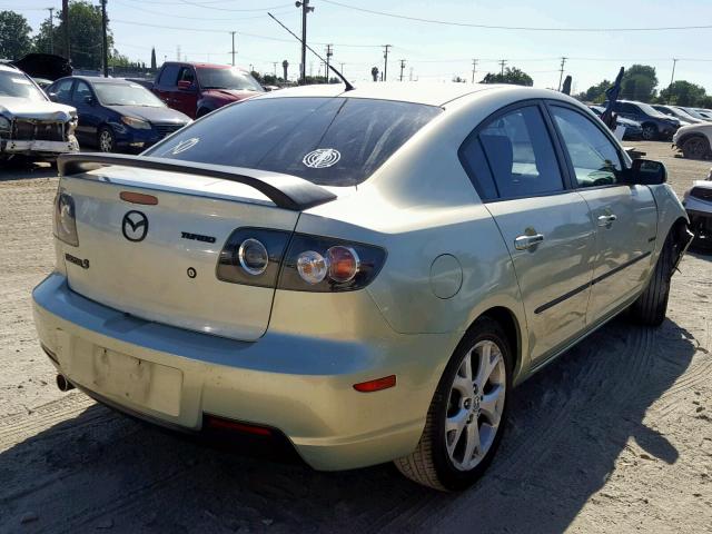 JM1BK32G091249887 - 2009 MAZDA 3 I GREEN photo 4