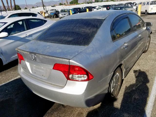 19XFA169X9E032574 - 2009 HONDA CIVIC EXL 银色 照片 4