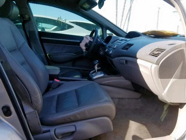 19XFA169X9E032574 - 2009 HONDA CIVIC EXL 银色 照片 5