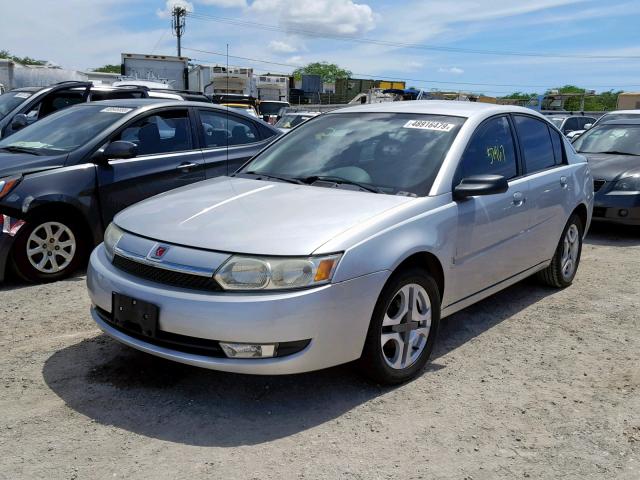 1G8AL52F53Z177308 - 2003 SATURN ION LEVEL SILVER photo 2
