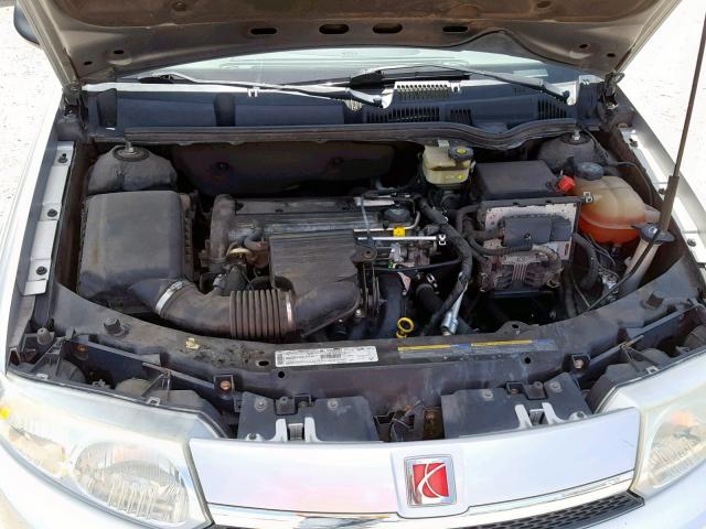 1G8AL52F53Z177308 - 2003 SATURN ION LEVEL SILVER photo 7
