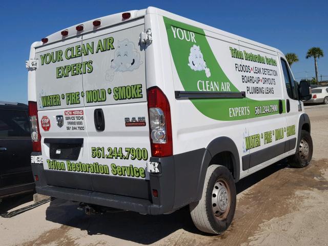 3C6TRVAG6HE518927 - 2017 RAM PROMASTER 白色 照片 4