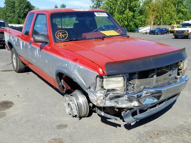 1B7GG23X8NS526919 - 1992 DODGE DAKOTA TWO TONE photo 1