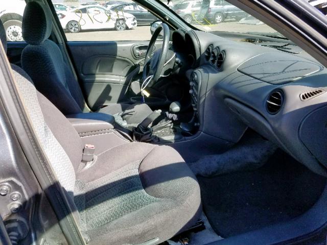 1G2NF52E34M560785 - 2004 PONTIAC GRAND AM S GRAY photo 5