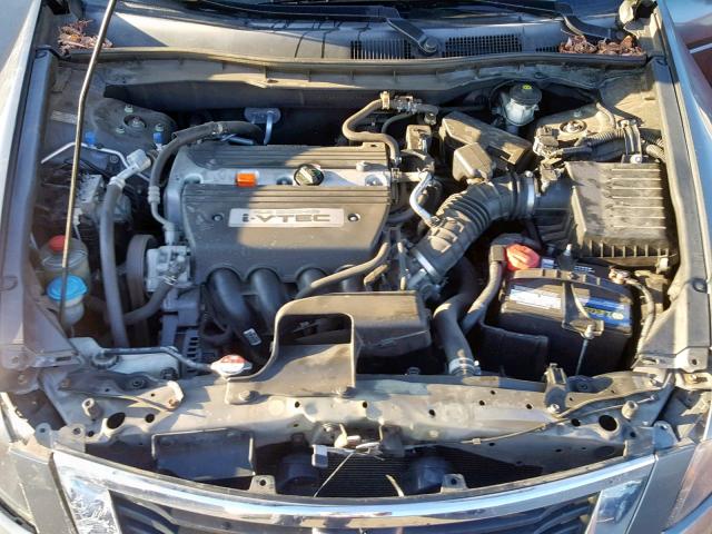 1HGCP26338A143540 - 2008 HONDA ACCORD LX GRAY photo 7