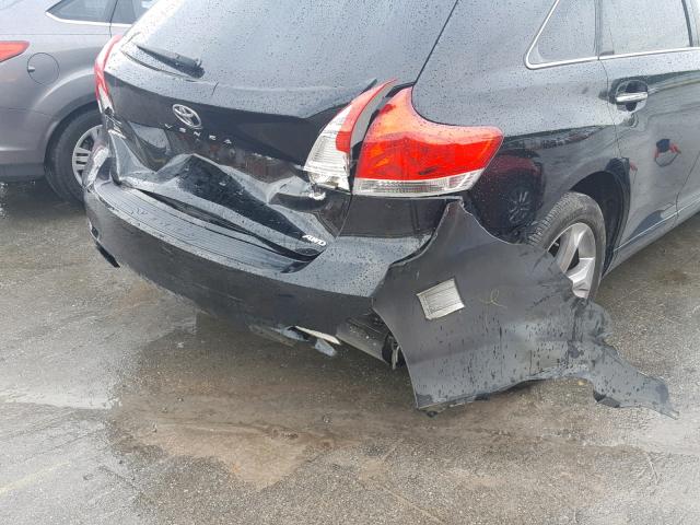 4T3BK3BB7BU046118 - 2011 TOYOTA VENZA BASE BLACK photo 9