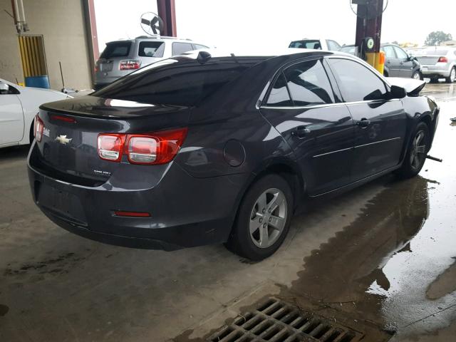 1G11B5SA3DF200173 - 2013 CHEVROLET MALIBU LS 灰色 照片 4