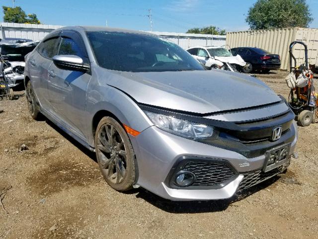 SHHFK7H46JU410419 - 2018 HONDA CIVIC SPOR SILVER photo 1