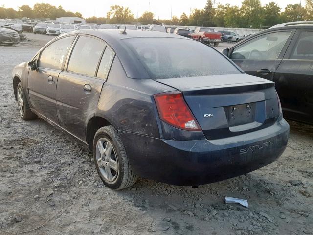 1G8AJ55F27Z201734 - 2007 SATURN ION LEVEL BLUE photo 3
