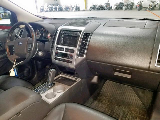 2FMDK49C28BA84005 - 2008 FORD EDGE LIMIT SILVER photo 9