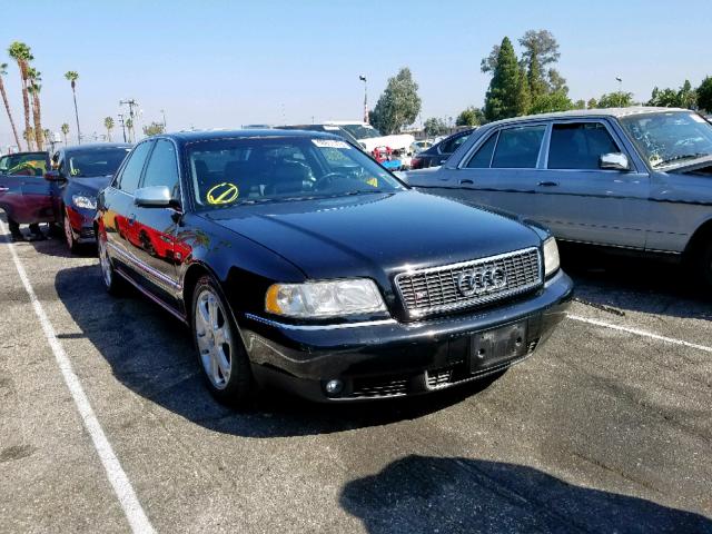 WAUGU54D71N011088 - 2001 AUDI S8 QUATTRO BLACK photo 1