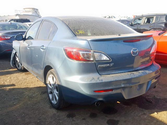 JM1BL1U62B1486344 - 2011 MAZDA 3 S BLUE photo 3