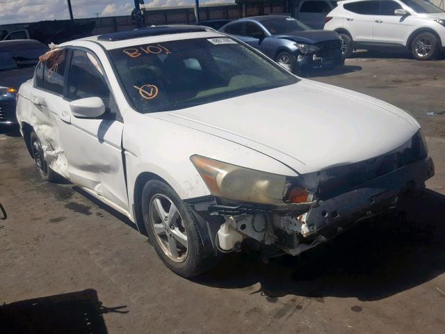 1HGCP26868A150638 - 2008 HONDA ACCORD EXL WHITE photo 1