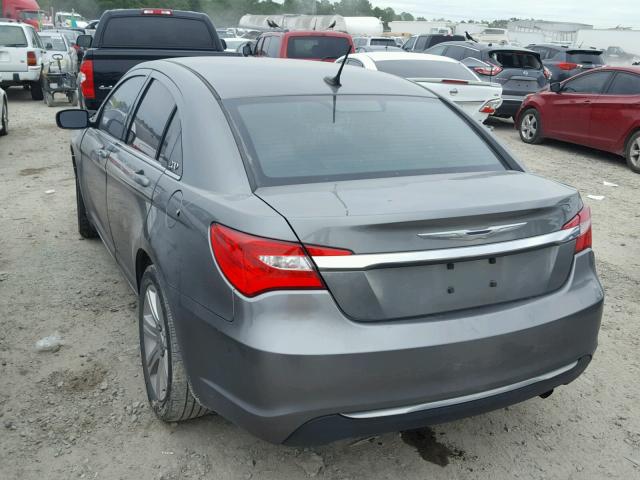 1C3CCBABXDN704803 - 2013 CHRYSLER 200 LX BLACK photo 3