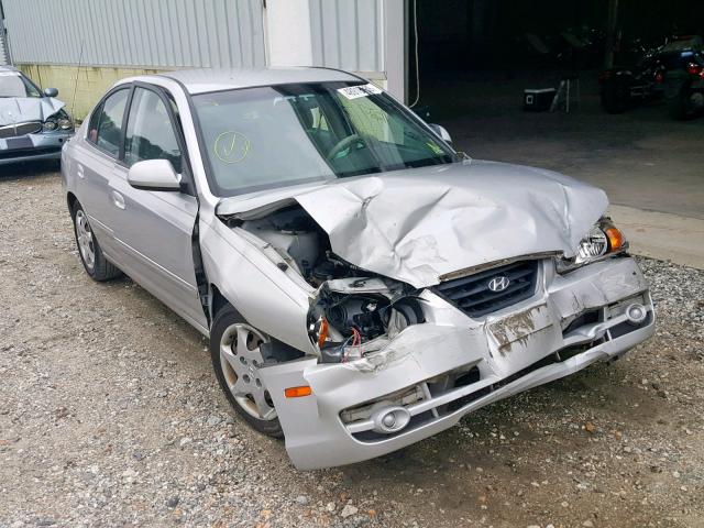 KMHDN46D16U363540 - 2006 HYUNDAI ELANTRA GL SILVER photo 1