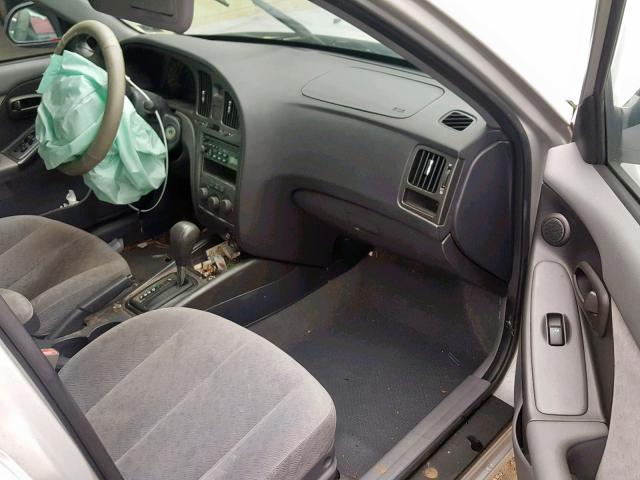 KMHDN46D16U363540 - 2006 HYUNDAI ELANTRA GL SILVER photo 5