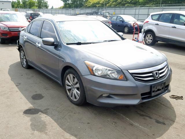 1HGCP3F84CA011008 - 2012 HONDA ACCORD EXL GRAY photo 1