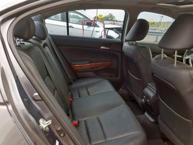 1HGCP3F84CA011008 - 2012 HONDA ACCORD EXL GRAY photo 6