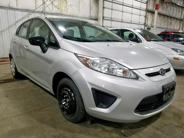 3FADP4TJ5DM111399 - 2013 FORD FIESTA S SILVER photo 1