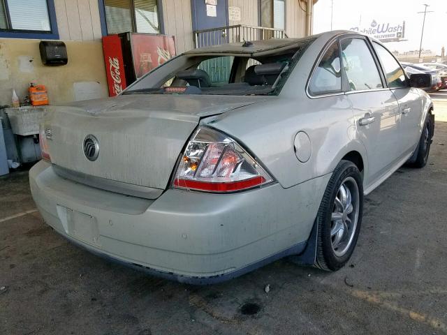 1MEHM42W88G609094 - 2008 MERCURY SABLE PREM SILVER photo 4