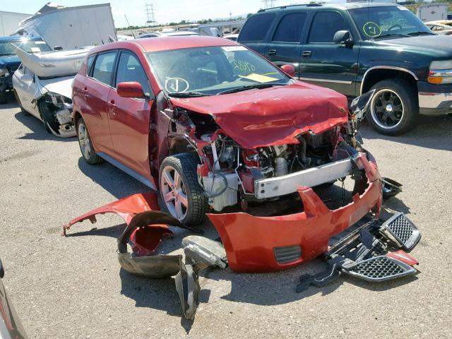 5Y2SP67009Z470163 - 2009 PONTIAC VIBE RED photo 1