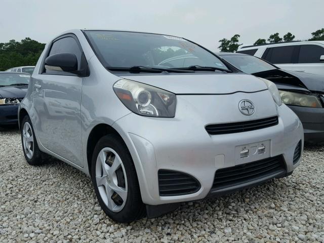 JTNJJXB07CJ010994 - 2012 TOYOTA SCION IQ SILVER photo 1