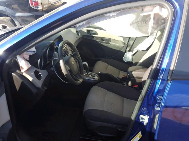 1G1PA5SG8D7304007 - 2013 CHEVROLET CRUZE LS BLUE photo 5