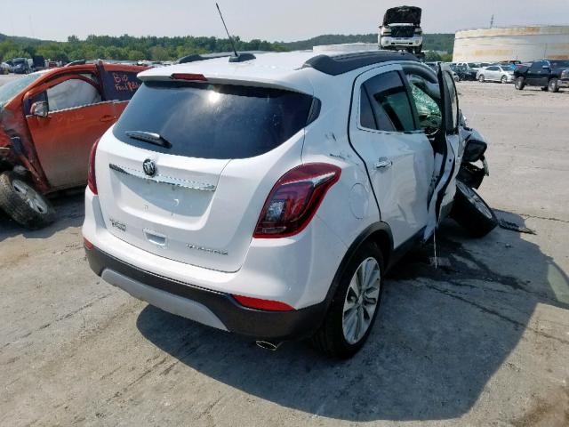 KL4CJASB4HB098264 - 2017 BUICK ENCORE PRE WHITE photo 4