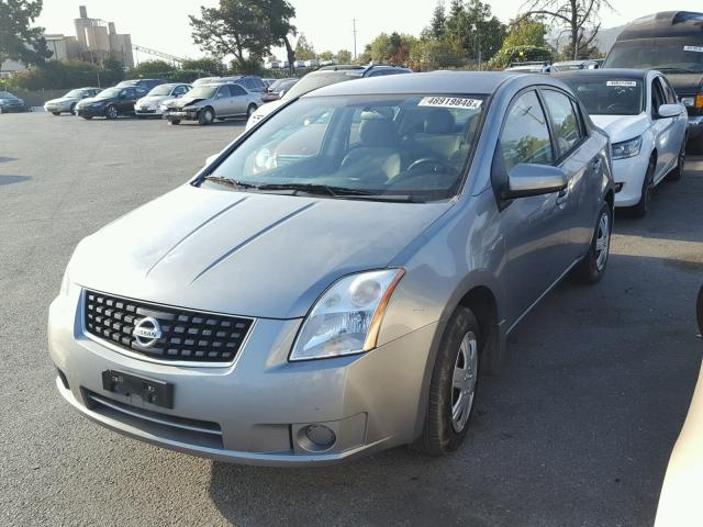 3N1AB61E88L721227 - 2008 NISSAN SENTRA 2.0 GRAY photo 2