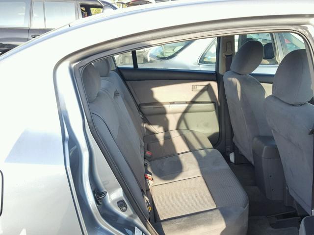 3N1AB61E88L721227 - 2008 NISSAN SENTRA 2.0 GRAY photo 6