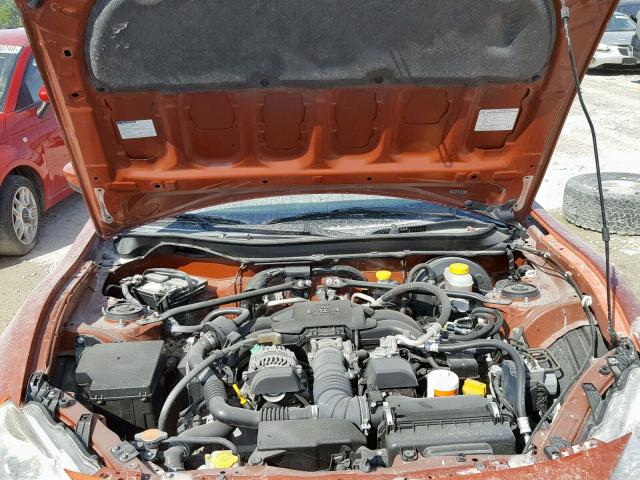 JF1ZNAA1XD1708879 - 2013 TOYOTA SCION FR-S BROWN photo 7